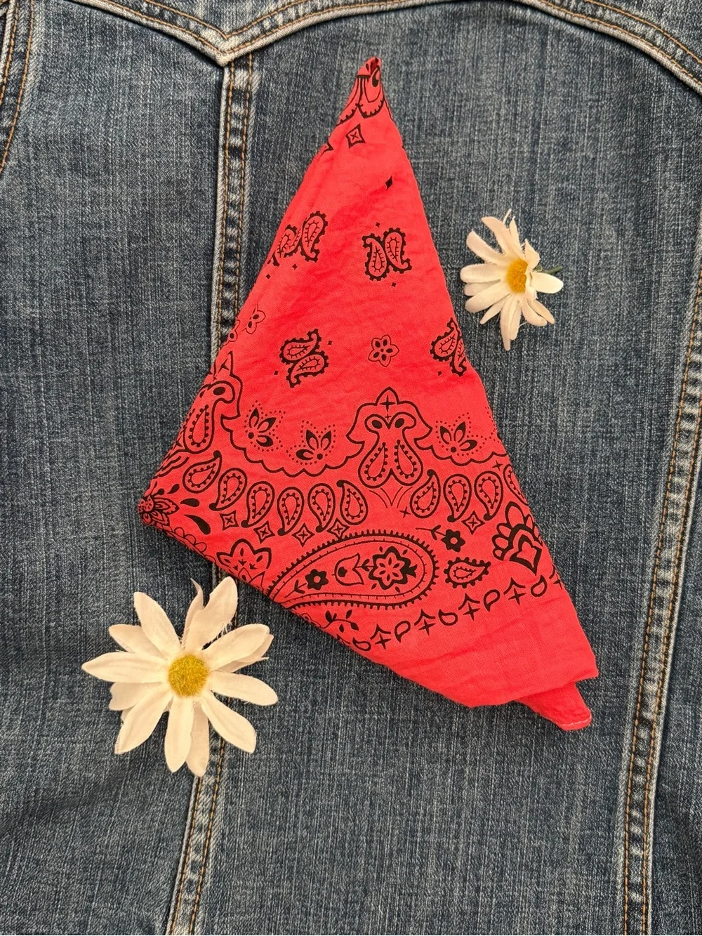 BANDANA Bandanas Set ⭐️NWT “Americana” Cotton Red, White, Blue (SET OF 4).  (S)
